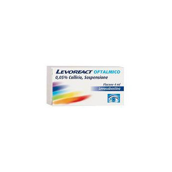 LEVOREACT OFTALMICO 0,05% COLLIRIO, SOSPENSIONE