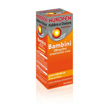 NUROFEN FEBBRE E DOLORE 200 MG/5ML SOSPENSIONE ORALE