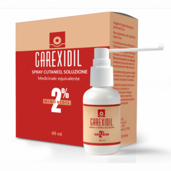 CAREXIDIL 2% SPRAY CUTANEO, SOLUZIONE