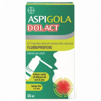 ASPIGOLADOLACT 8,75 MG/DOSE SPRAY PER MUCOSA ORALE SOLUZIONE