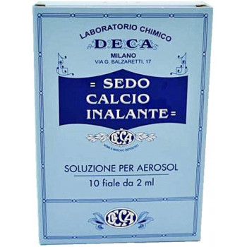 SEDO CALCIO INALANTE SOLUZIONE AEROSOL 10 FIALE 2 ML