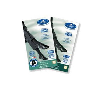 CALZA UOMO COTONE 70 DENARI  MEDIA BLU