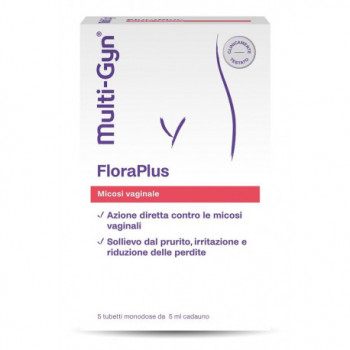FLORAPLUS MULTI-GYN CANDIDOSI VAGINALE 5 TUBETTI X 5 ML