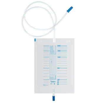 SOFARMAPIÙ SACCA URINA 2 LITRI SENZA VALVOLA TUBO 130 CM 30 PEZZI