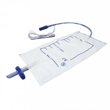 SOFARMAPIÙ SACCA URINA 2 LITRI CON VALVOLA TUBO 130 CM 30 PEZZI