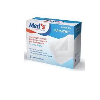 GARZA COMPRESSA TNT 36X40CM 12 PEZZI