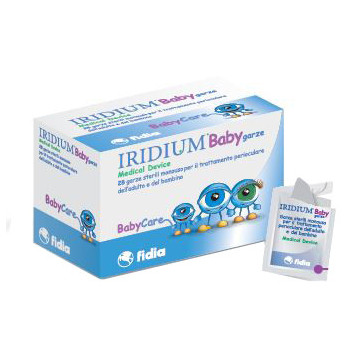 GARZA OCULARE MEDICATA IRIDIUM BABY 28 PEZZI
