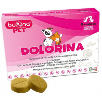 DOLORINA 20 COMPRESSE MASTICABILI NUOVA FORMULA