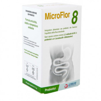 MICROFLOR 8 60 CAPSULE VEGETALI NO FRIGO