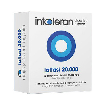 INTOLERAN LATTASI 20000 50 COMPRESSE DIVISIBILI