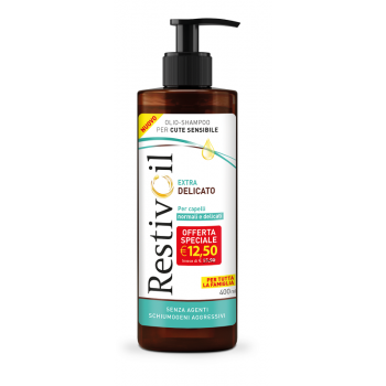 RESTIVOIL EXTRA DELICATO 400 ML TAGLIO PREZZO