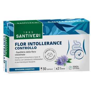 FLOR INTOLLERANCE CONTROLLO 30 CAPSULE