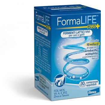 FORMALIFE PLUS FERMENTI LATTICI VIVI 30 COMPRESSE APPETIBILI