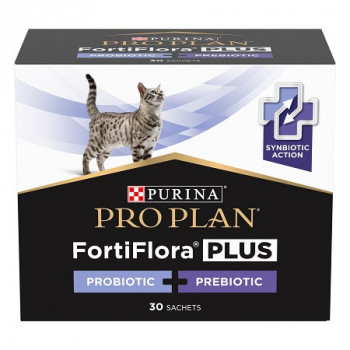 PURINA PRO PLAN FORTIFLORA PLUS PROBIOTICO+PREBIOTICI GATTI 30 BUSTE