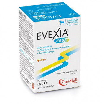 CANDIOLI EVEXIA FAST MANGIME COMPLEMENTARE CANI 30 COMPRESSE