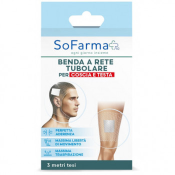 SOFARMAPIÙ BENDA A RETE TUBOLARE COSCIA E TESTA 3 METRI TESI