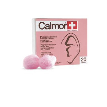 TAPPO AURICOLARE ANTISUONO IN CERA NATURALE CALMOR 20 PEZZI CODICE ARTICOLO 22043