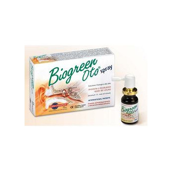 SOLUZIONE OTOLOGICA BIOGREEN OTO SPRAY RIMOZIONE E DISSOLUZIONE CERUME 13 ML