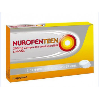 NUROFENTEEN 200 MG COMPRESSE ORODISPERSIBILI LIMONE