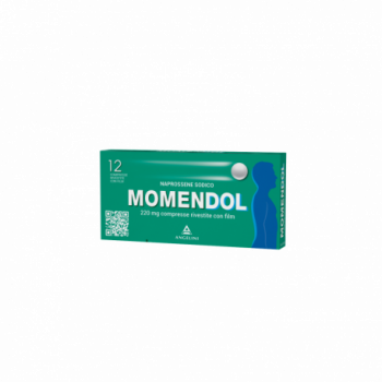 MOMENDOL 220 MG COMPRESSE RIVESTITE CON FILM