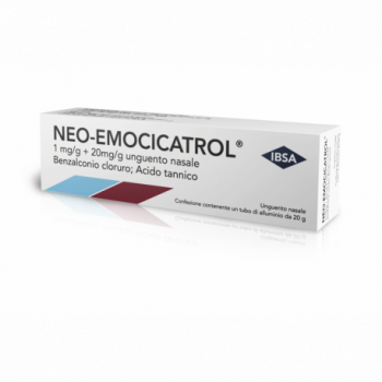 NEO-EMOCICATROL 1MG/G + 20 MG/G UNGUENTO NASALE