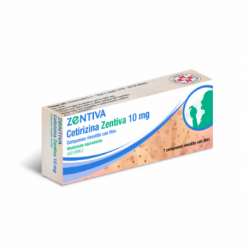 CETIRIZINA ZENTIVA 10 MG COMPRESSE RIVESTITE CON FILM