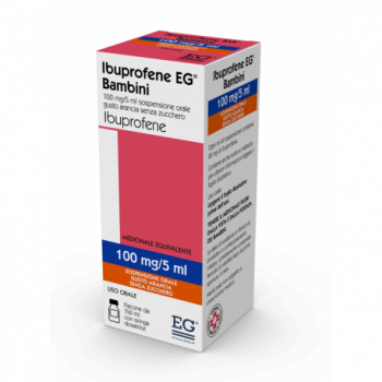 IBUPROFENE EG BAMBINI 100MG/5ML SOSPENSIONE ORALE