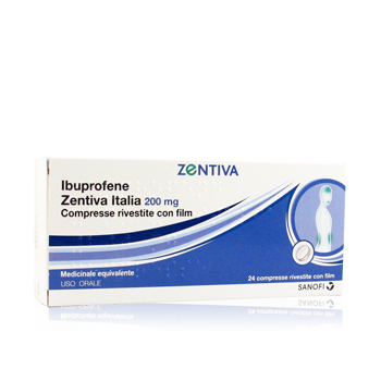 IBUPROFENE ZENTIVA ITALIA 200 MG COMPRESSE RIVESTITE CON FILM