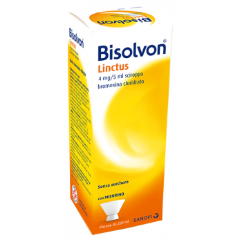 BISOLVON LINCTUS 4 MG/5 ML SCIROPPO GUSTO CIOCCOLATO-CILIEGIA