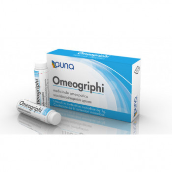 GUNA OMEOGRIPHI INFLUENZA E RAFFREDDORE MEDICINALE OMEOPATICO 6FL 1G