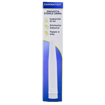 PROVETTA STERILE PER URINA 12ML GAMMADIS