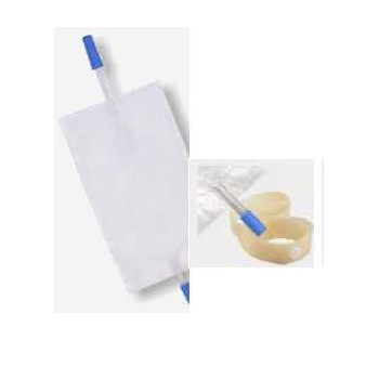 SACCA PER URINA GAMBA CON SCARICO 10 PEZZI