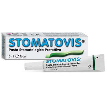 PASTA STOMATOLOGICA PROTETTIVA STOMATOVIS STOMATITI AFTOSE 5 ML