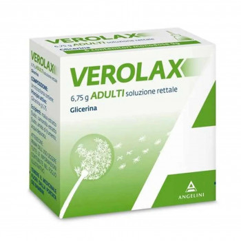 VEROLAX ADULTI 6,75G GLICERINA SOLUZIONE RETTALE STITICHEZZA 6PZ 9G