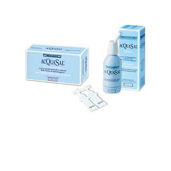 ACQUASAL SOLUZIONE ISOTONICA IRRIGAZIONE NASALE ACQUA TERMALE 20 FLACONCINI MONODOSE 5 ML