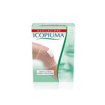 ICOPIUMA BENDA A COMPRESSIONE FISIOLOGICA PER GAMBA E GINOCCHIO CAL 5 1 PEZZO