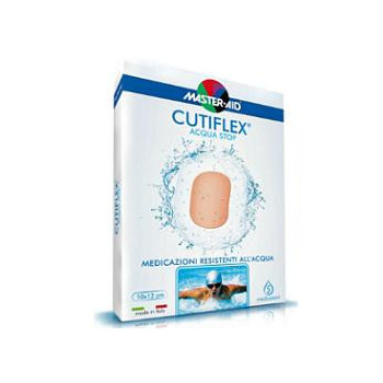 MEDICAZIONE AUTOADESIVA TRASPARENTE IMPERMEABILE MASTER-AID CUTIFLEXMED 10X6 CM 5 PEZZI
