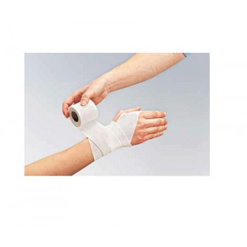 BENDA ELASTICA AUTOADESIVA FORTELAST PLUS   CON OSSIDO DI ZINCO ADESIVO SINTETICO 7,5X450CM