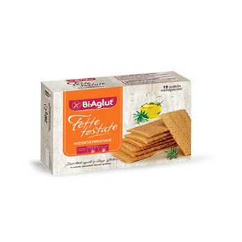 BIAGLUT FETTE TOSTATE MEDITERRANEE MONOPORZIONE 240 G