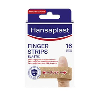 CEROTTI PER LE DITA ELASTICO FINGER STRIP 16 PEZZI