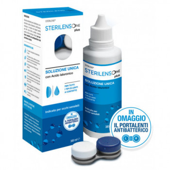 SOLUZIONE UNICA STERILENS ONE PLUS CON ACIDO IALURONICO 380 ML