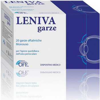 LENIVA GARZE OFTALMICHE 20 PEZZI