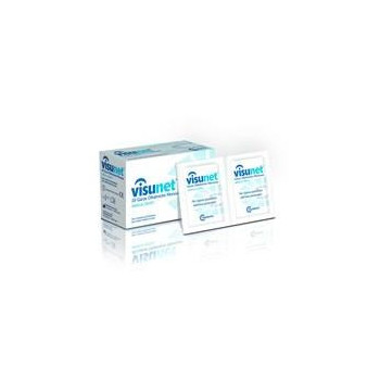 GARZA OFTALMICA VISUNET CON ACIDO IALURONICO 20 PEZZI