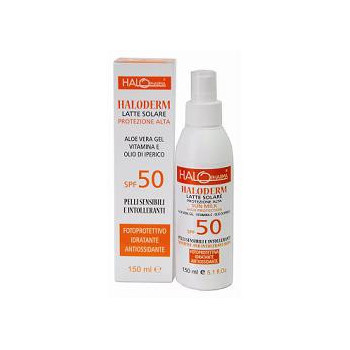 HALODERM LATTE SOLARE SPF50 PROTEZIONE ALTA 150 ML