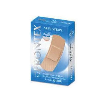 CEROTTO PRONTEX SKIN STRIPS FORMATO GRANDE ASTUCCIO 12 PEZZI