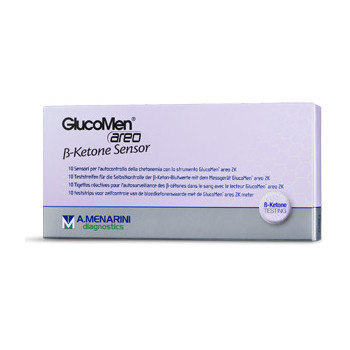 STRISCE MISURAZIONE CHETONEMIA GLUCOMEN AREO B-KETONE SENSOR 10 PEZZI