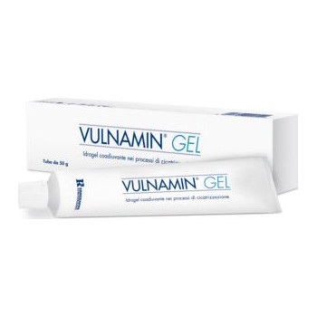 VULNAMIN MEDICAZIONE INTERATTIVA IN GEL A BASE DI AMINOACIDICOSTITUTIVI DEL COLLAGENE E SODIO JALURONATO TUBO 50 G