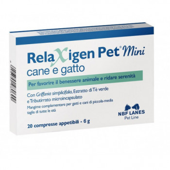RELAXIGEN PET MINI BLISTER 20 COMPRESSE