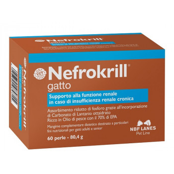 NEFROKRILL GATTO FUNZIONE RENALE 60 PERLE