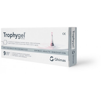 GEL VAGINALE MUCOMIMETICO TROPHYGEL GHIMAS 9 APPLICATORI MONOUSO DA 1 ML